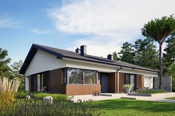  Projekt domu Bob III G1 (WRC2797) - projekt domu parterowego - Zdjęcie 2