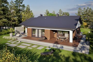  Projekt domu Bob III G1 (WRC2797) - projekt domu parterowego - Zdjęcie 5