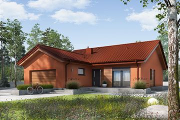  Projekt domu Simon III G2 (wersja A) energo (WRC2798) - projekt domu parterowego - Zdjęcie 1