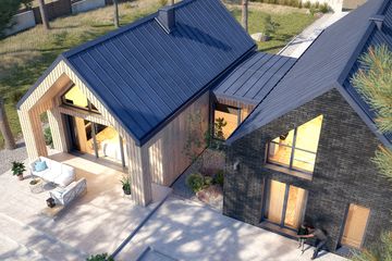  Projekt domu Katamaran (BSA2326) - projekt domu parterowego z poddaszem - Zdjęcie 6