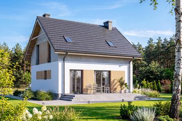  Projekt domu Chili (WOF1175) - projekt domu parterowego z poddaszem - Zdjęcie 4