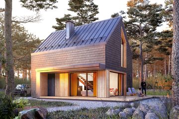  Projekt domu Pestka (BSA2324) - projekt domu parterowego z poddaszem - Zdjęcie 6