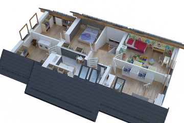  Projekt domu Bw-36 wariant 18 (JGC1248) - projekt domu parterowego z poddaszem - Zdjęcie 5