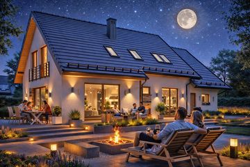  Projekt domu Bw-36 wariant 18 (JGC1248) - projekt domu parterowego z poddaszem - Zdjęcie 4