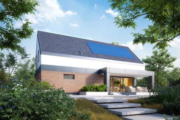  Projekt domu Iko (BSA2325) - projekt domu parterowego z poddaszem - Zdjęcie 3