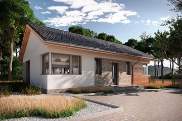  Projekt domu Isera DCB158 (WOB1776) - projekt domu parterowego - Zdjęcie 5