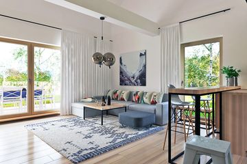  Projekt domu Ziomek z wiatą [A1] (WRF2348) - projekt domu parterowego z poddaszem - Zdjęcie 6