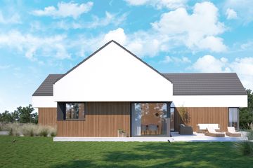  Projekt domu Partero 01 (ZGE1000) - projekt domu parterowego - Zdjęcie 2