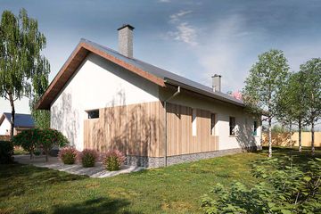  Projekt domu Royan VII DCB89f (WOB1779) - projekt domu parterowego - Zdjęcie 4