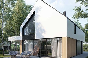  Projekt domu HomeKoncept 100 wariant 01 (KRX1216) - projekt domu parterowego z poddaszem - Zdjęcie 3