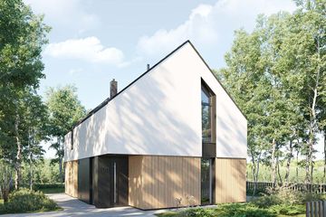  Projekt domu HomeKoncept 100 wariant 01 (KRX1216) - projekt domu parterowego z poddaszem - Zdjęcie 4