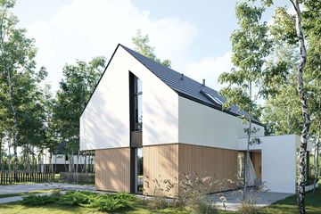  Projekt domu HomeKoncept 100 wariant 01 (KRX1216) - projekt domu parterowego z poddaszem - Zdjęcie 5