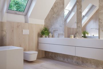  Projekt domu HomeKoncept 100 wariant 01 (KRX1216) - projekt domu parterowego z poddaszem - Zdjęcie 17