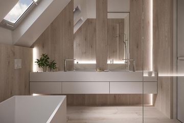  Projekt domu HomeKoncept 100 wariant 02 (KRX1220) - projekt domu parterowego z poddaszem - Zdjęcie 16