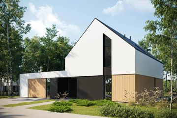  Projekt domu HomeKoncept 100 wariant 04 (KRX1221) - projekt domu parterowego z poddaszem - Zdjęcie 4