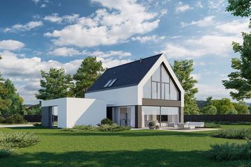  Projekt domu HomeKoncept 100 wariant 03 (KRX1219) - projekt domu parterowego z poddaszem - Zdjęcie 4