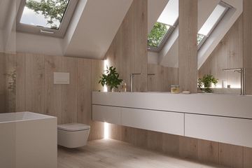  Projekt domu HomeKoncept 100 wariant 03 (KRX1219) - projekt domu parterowego z poddaszem - Zdjęcie 17