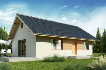  Projekt domu Dorado (WOW1043) - projekt domu parterowego - Zdjęcie 1