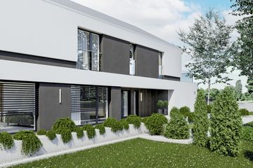  Projekt domu PióroArchitekci – 20 (KZN1009) - projekt domu z pełnym piętrem - Zdjęcie 4