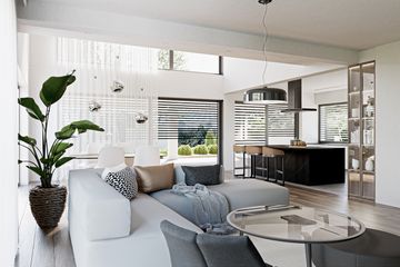  Projekt domu PióroArchitekci – 20 (KZN1009) - projekt domu z pełnym piętrem - Zdjęcie 5