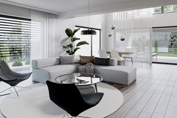  Projekt domu PióroArchitekci – 20 (KZN1009) - projekt domu z pełnym piętrem - Zdjęcie 11