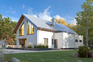  Projekt domu Marcepan (BSA2328) - projekt domu parterowego z poddaszem - Zdjęcie 4