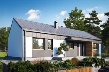  Projekt domu Aris (1807) (KRD2917) - projekt domu parterowego - Zdjęcie 1