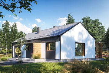  Projekt domu Aris (1807) (KRD2917) - projekt domu parterowego - Zdjęcie 3