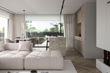  Projekt domu HomeKoncept 100 wariant 05 (KRX1222) - projekt domu parterowego z poddaszem - Zdjęcie 9