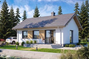  Projekt domu Mirabelka (WOF1176) - projekt domu parterowego - Zdjęcie 4