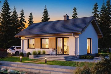  Projekt domu Mirabelka (WOF1176) - projekt domu parterowego - Zdjęcie 7