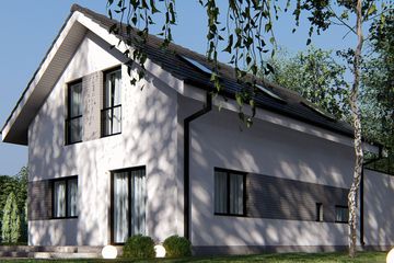  Projekt domu uA107 (WCB1386) - projekt domu parterowego z poddaszem - Zdjęcie 4