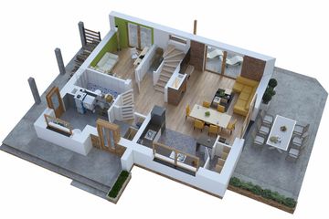  Projekt domu BW-36 wariant 18 bez garażu (JGC1249) - projekt domu parterowego z poddaszem - Zdjęcie 4