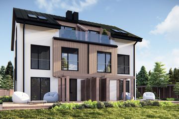  Projekt domu uA178v1 (WCB1388) - projekt domu z pełnym piętrem i poddaszem - Zdjęcie 3