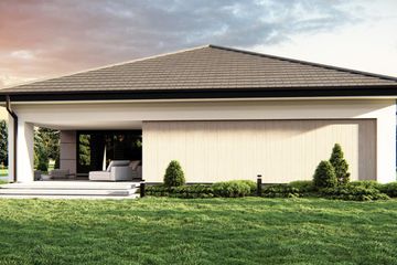  Projekt domu uA245 (WCB1390) - projekt domu parterowego - Zdjęcie 3