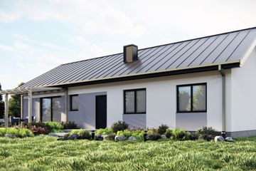  Projekt domu uA277 (WCB1391) - projekt domu parterowego - Zdjęcie 4