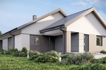  Projekt domu uA300 (WCB1394) - projekt domu parterowego - Zdjęcie 1