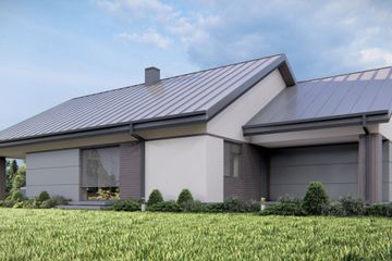  Projekt domu uA300 (WCB1394) - projekt domu parterowego - Zdjęcie 2