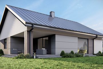  Projekt domu uA300 (WCB1394) - projekt domu parterowego - Zdjęcie 3