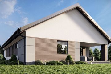  Projekt domu uA300 (WCB1394) - projekt domu parterowego - Zdjęcie 4