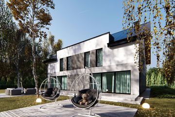  Projekt domu uA109 (WCB1395) - projekt domu z pełnym piętrem - Zdjęcie 3