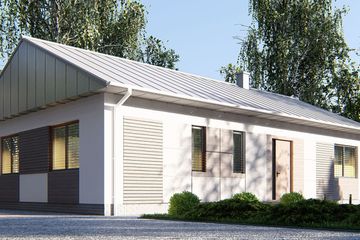  Projekt domu uA306 (WCB1396) - projekt domu parterowego - Zdjęcie 4