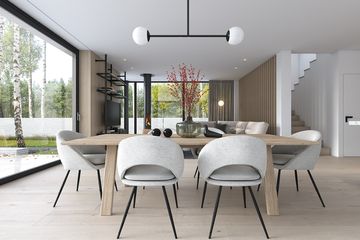  Projekt domu Modelowy 2 (WAW1156) - projekt domu parterowego z poddaszem - Zdjęcie 5