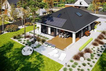  Projekt domu Alison IV G2 energo plus (WRC2795) - projekt domu parterowego - Zdjęcie 4