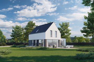  Projekt domu HomeKoncept 101 wariant 02 (KRX1224) - projekt domu parterowego z poddaszem - Zdjęcie 4