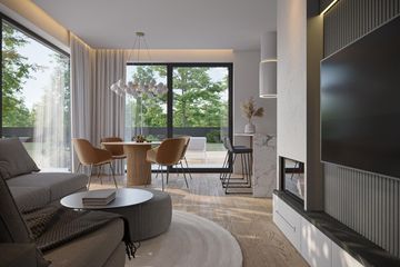  Projekt domu HomeKoncept 101 wariant 02 (KRX1224) - projekt domu parterowego z poddaszem - Zdjęcie 10