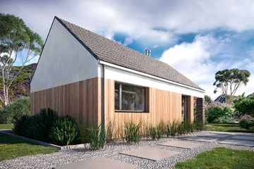  Projekt domu letniskowego Lens LMW19 (WOB1783) - projekt domu letniskowego parterowego - Zdjęcie 4