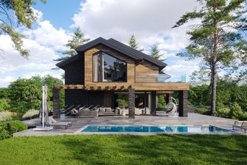  Projekt domu NewHouse 721 (KRZ1015) - projekt domu parterowego z poddaszem - Zdjęcie 5