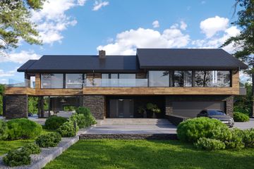  Projekt domu NewHouse 721 (KRZ1015) - projekt domu parterowego z poddaszem - Zdjęcie 1