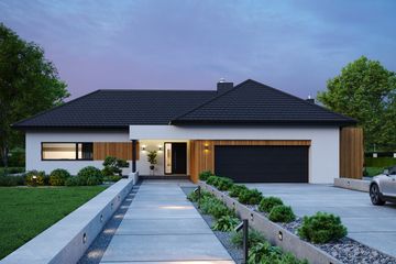  Projekt domu NewHouse 717 (KRZ1016) - projekt domu parterowego - Zdjęcie 1